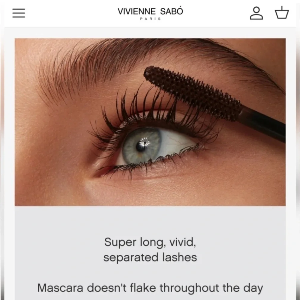 Vivienne Sabo mascara Paris Cabaret Premiere NEW 9ml  Brown 05 Sealed